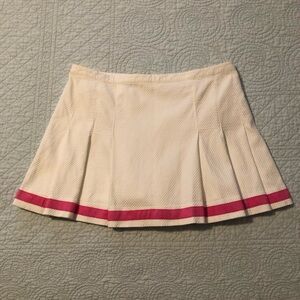 Vintage 90’s Lilly Pulitzer pleated tennis golf skort. Size 6.